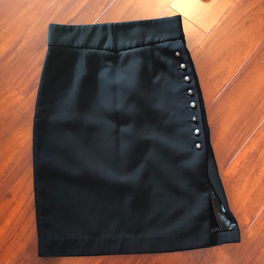Pencil skirt.